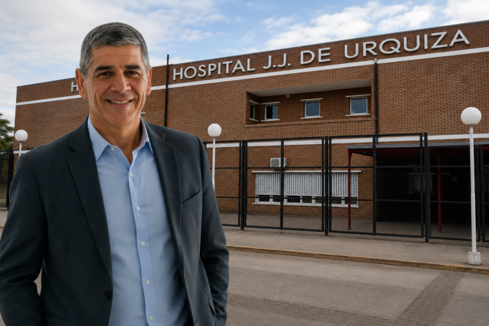 “Vales: ‘El Hospital Urquiza está sucio y vamos a ordenarlo’” - imagen de origen