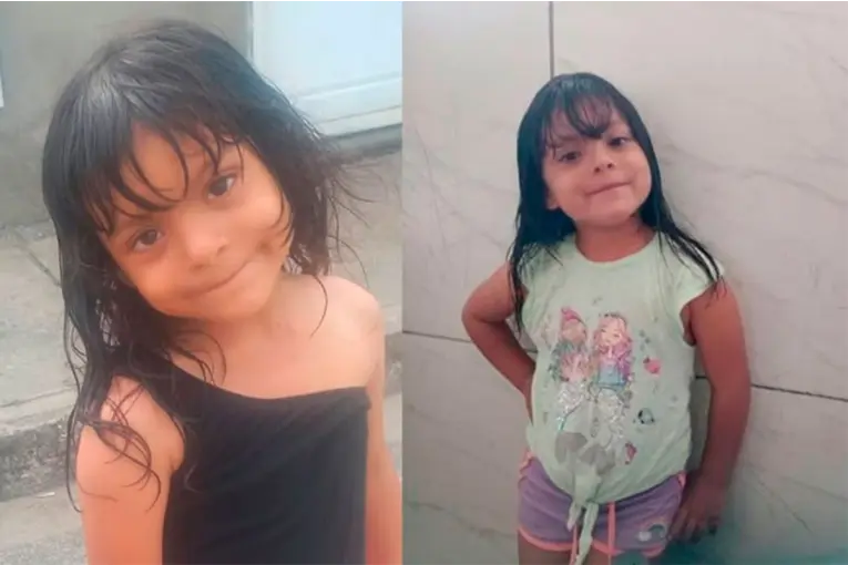 Desesperada búsqueda internacional de una niña santafesina de 5 años - imagen de origen
