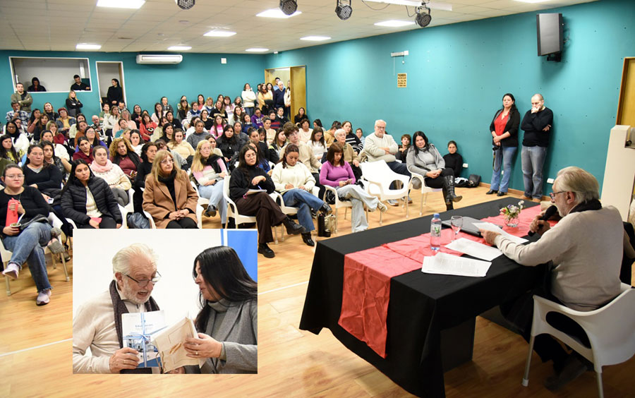 Concepción prendel Uruguay recibió al Dr. Fernando Avendaño en una jornada de formación docente - imagen de origen