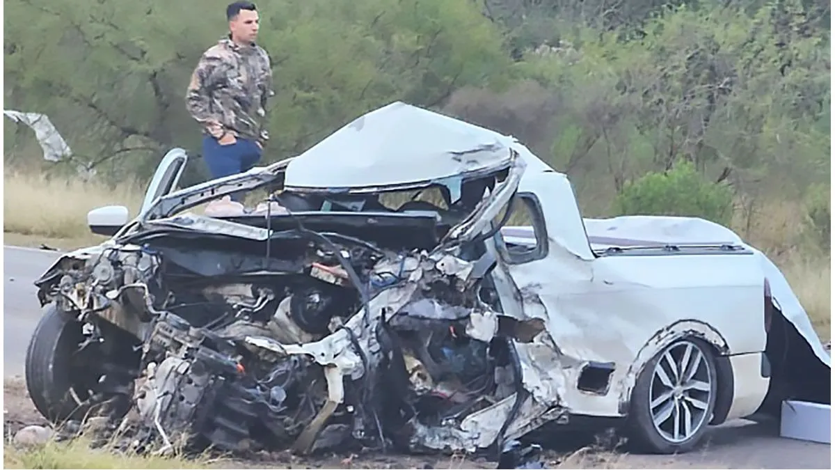 Ruta 12: grave choque frontal con dos fallecidos - imagen de origen