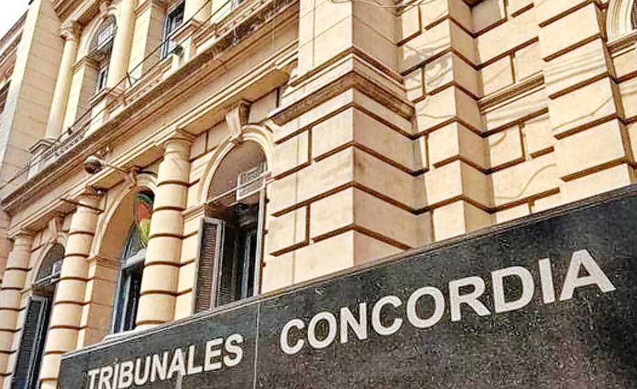 Movimiento de causas judiciales en tribunales de Concordia - imagen de origen