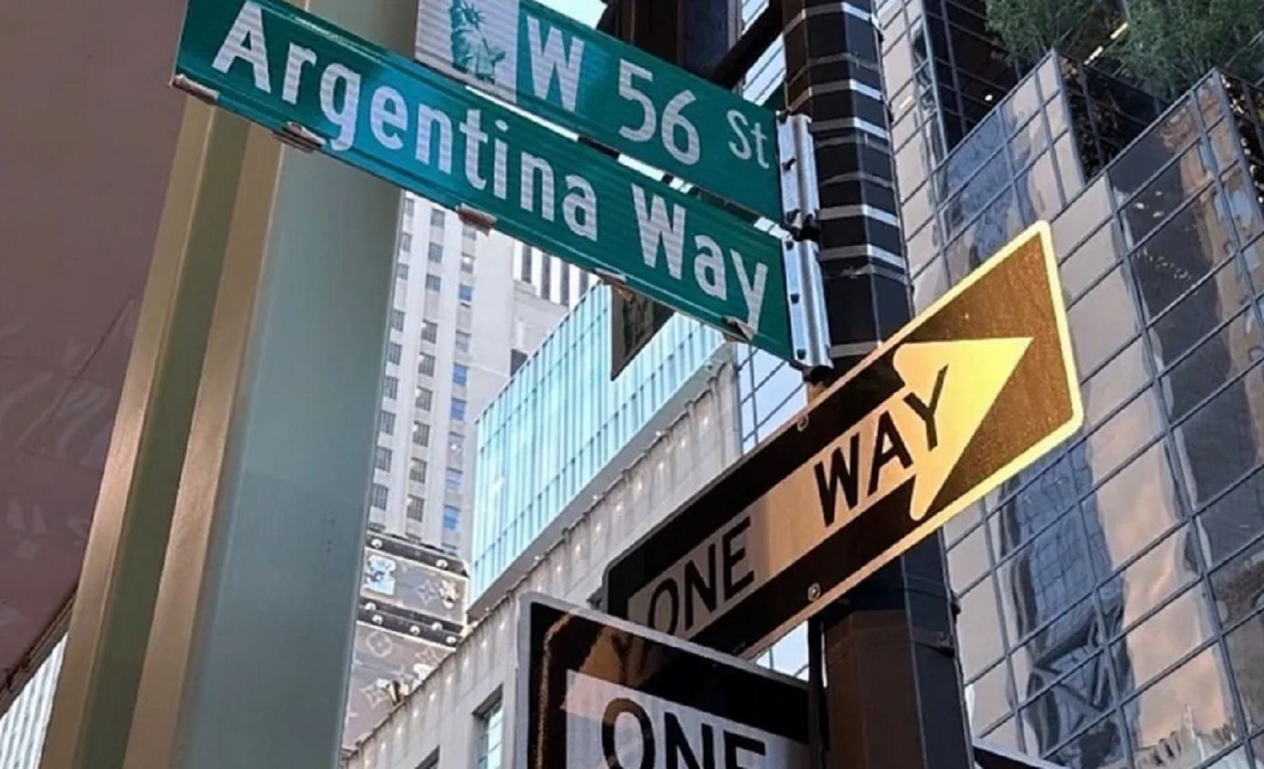 Argentina ya tiene su propia calle en Nueva York para celebrar los - imagen de origen