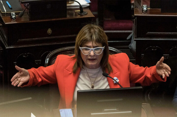 El conflicto entre Bullrich y el Gobierno impacta en el Senado - imagen de origen