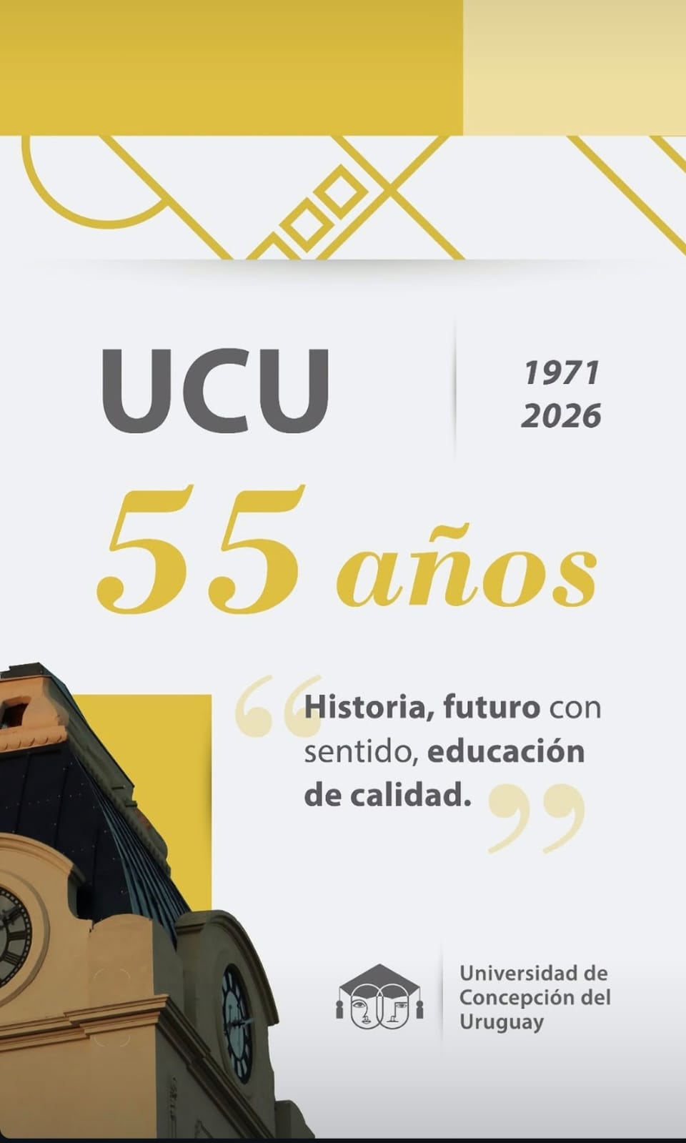 La UCU celebra 55 años de historia, innovación y educación de calidad - imagen de origen