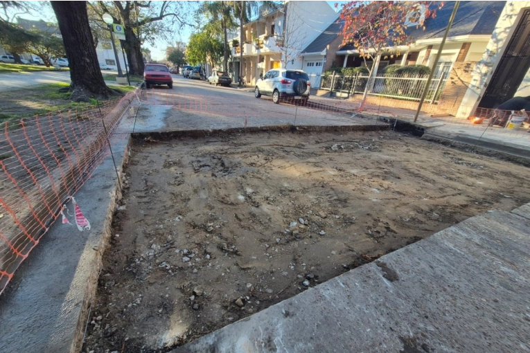 Comenzaron los trabajos de bacheo y refacción de calzada en la zona céntrica - imagen de origen