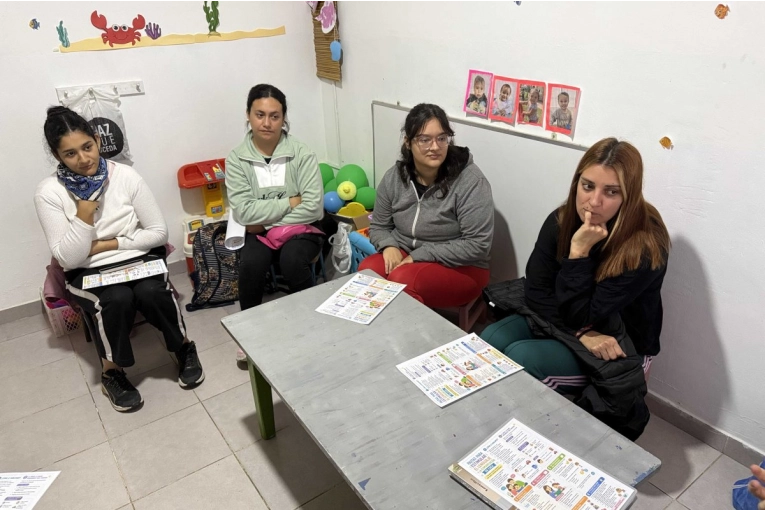 Los EMPI llevaron adelante el ciclo de talleres de “Entre juegos y palabras” junto a las familias - imagen de origen