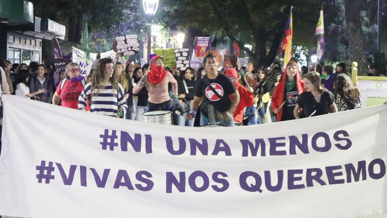 A 11 años de Ni Una Menos, Concordia volvió a marchar contra la violencia de género - imagen de origen