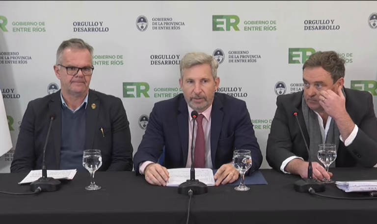 Frigerio anunció y calificó de “histórica” la compra de 70 máquinas para Vialidad - imagen de origen