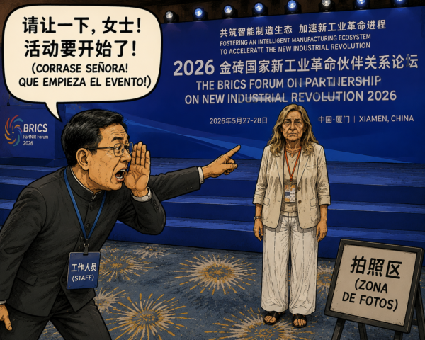 El circo de los medios peronistas y la participación de Romero y Fuertes en el “BRICS” - imagen de origen