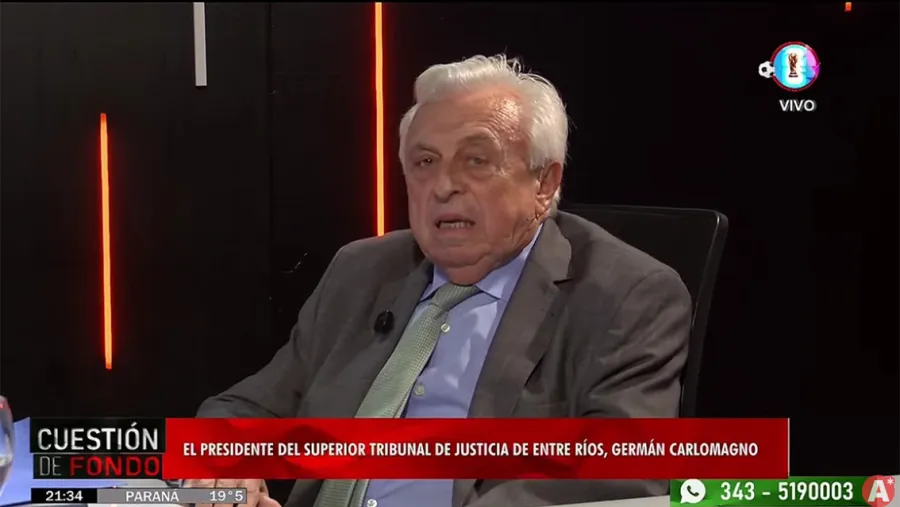 Carlomagno defendió la autonomía judicial, hizo reparos a la reforma previsional y negó “industria del juicio” | Análisis - imagen de origen