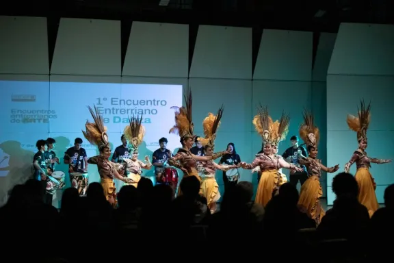 Más de dos mil personas disfrutaron el primer Encuentro Entrerriano de Danza - imagen de origen