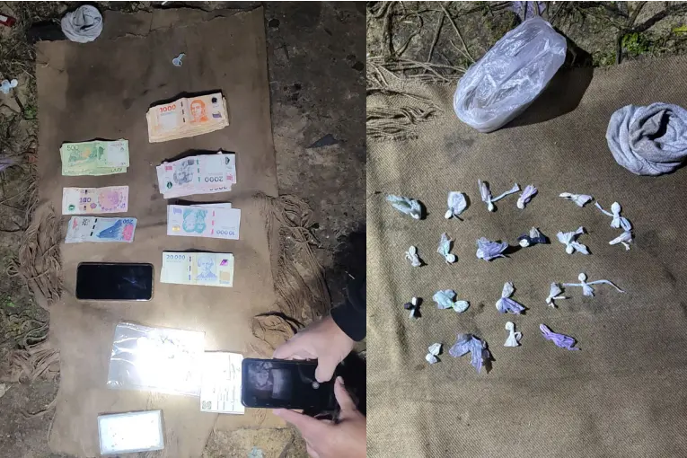 Quiso descartar una media con cocaína al ver a los policías y quedó detenida en Concordia - imagen de origen