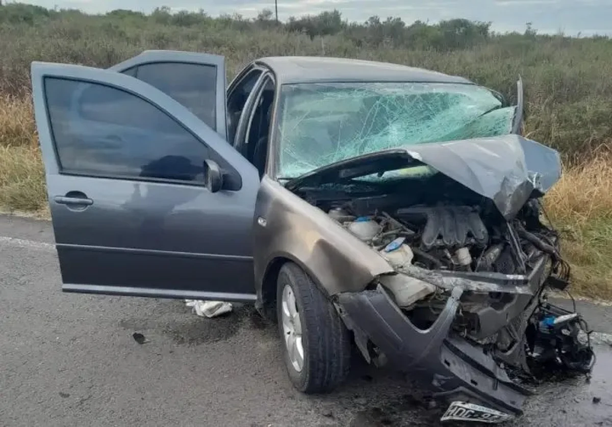 Fatal choque frontal en Ruta 18: murió un hombre y hay varios heridos - imagen de origen