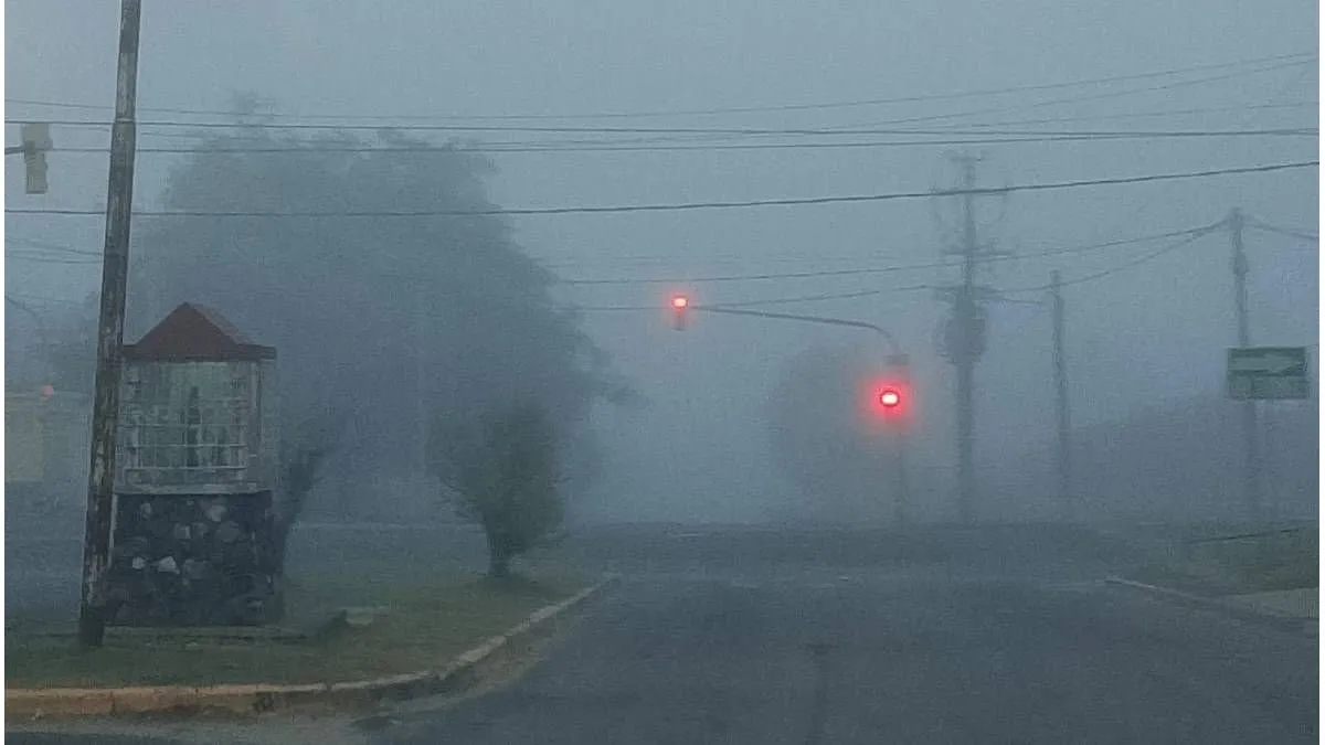 Cielo invisible en Paraná: una espesa niebla cubre la ciudad - imagen de origen