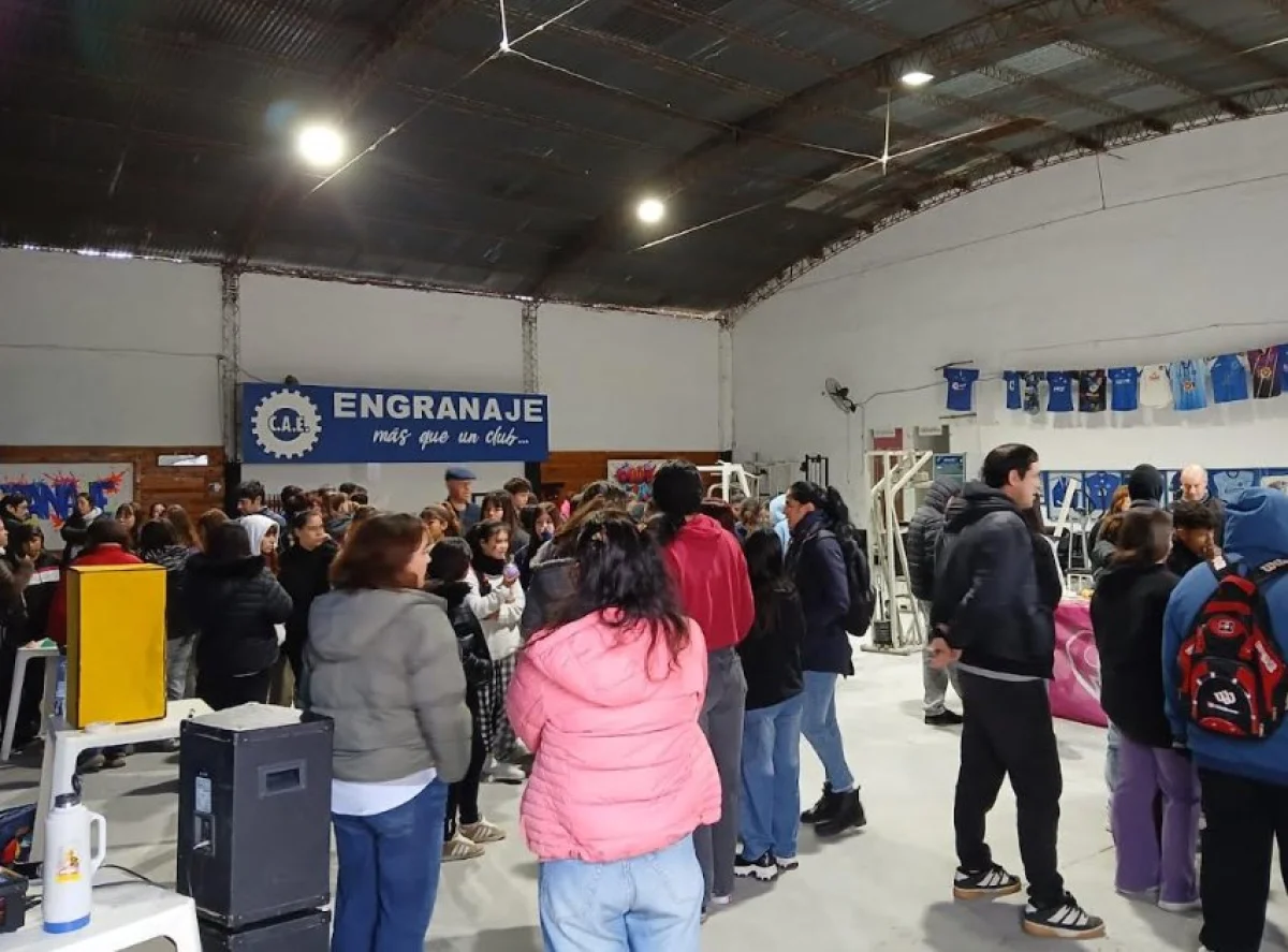 Las “Estaciones de Salud Mental” llegaron al Club Engranaje con la participación de estudiantes secundarios - imagen de origen