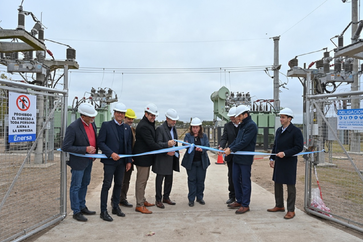 Los gobernadores de Entre Ríos y Santa Fe inauguraron una nueva subestación de energía en General Ramírez - imagen de origen