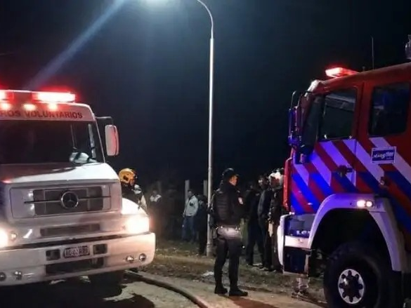 Tragedia: un hombre perdió la vida tras incendiarse su casa - imagen de origen
