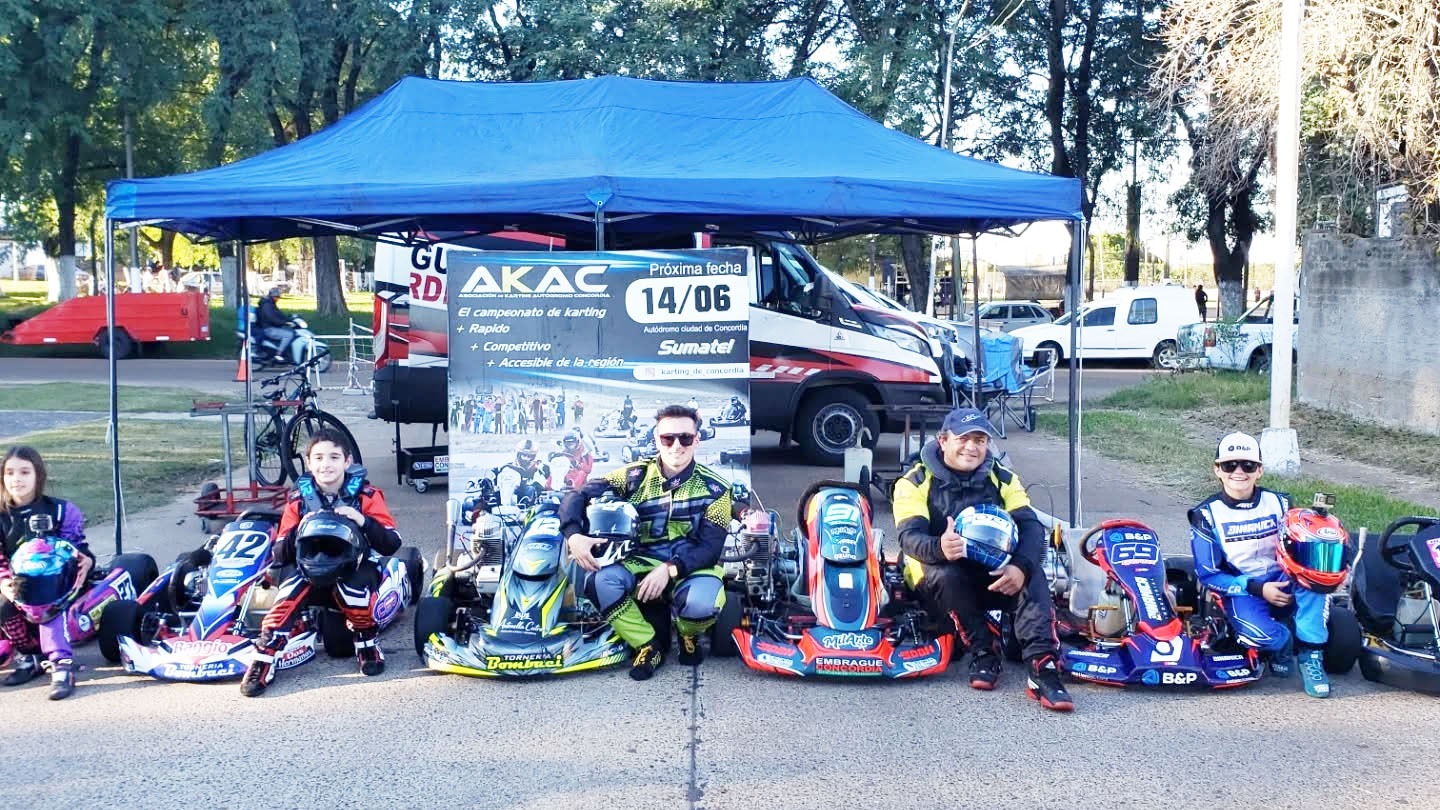 Preparativos para la primera fecha del Karting Regional de Concordia - imagen de origen
