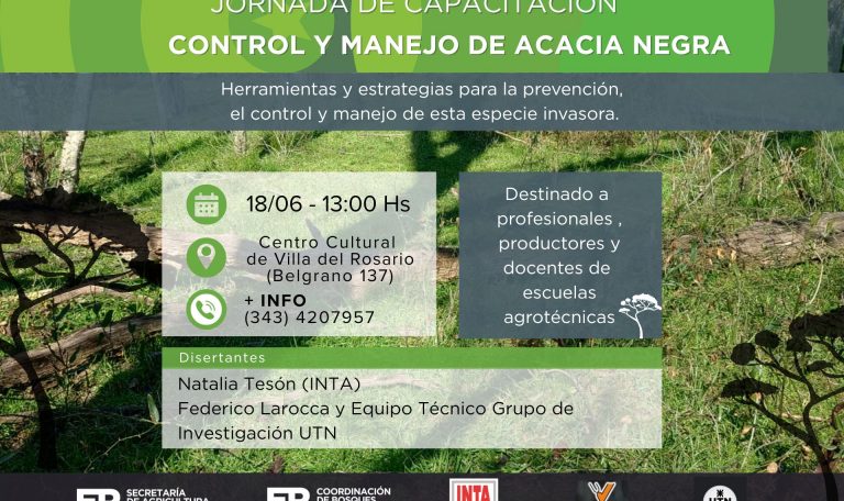 Capacitarán sobre el control y manejo de la acacia negra en Villa del Rosario - imagen de origen