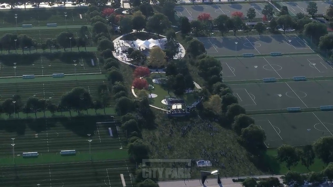 El megacomplejo City Park se levanta en el Acceso Norte y será sede de la Liga Altos del Paracao - Dos Florines - imagen de origen