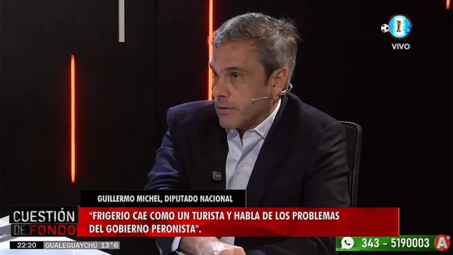 Michel: "Frigerio piensa achicar el gasto vía el ajuste, cuando lo que debería hacer es defender los ingresos" | Análisis - imagen de origen