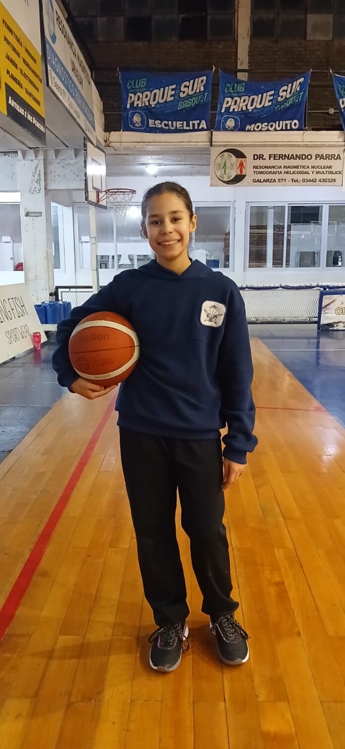 Parque Sur suma presencia en la selección entrerriana U11 de básquet femenino - imagen de origen