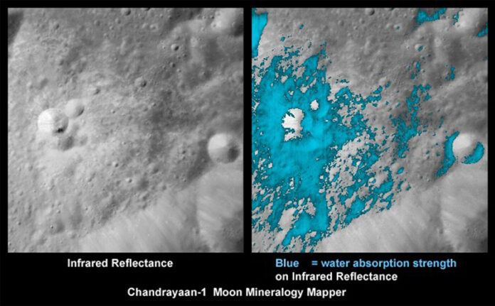 La NASA desarrolla tecnología para buscar hielo y agua en la Luna - imagen de origen