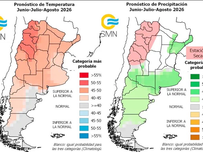 Cómo estarán las temperaturas y las lluvias en Entre Ríos durante el invierno - imagen de origen