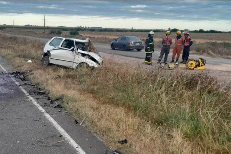 Trágico choque frontal en Ruta 18: una persona murió y hubo varios heridos - imagen de origen