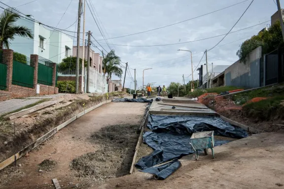 Se realizan los trabajos finales en torno al Arroyo Las Viejas - imagen de origen