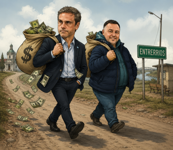 Michel cerró un fin de semana para el olvido: críticas en el departamento La Paz y un acto en Diamante que junto menos gente que QUINOTO VAZQUEZ en Gualeguaychu - imagen de origen