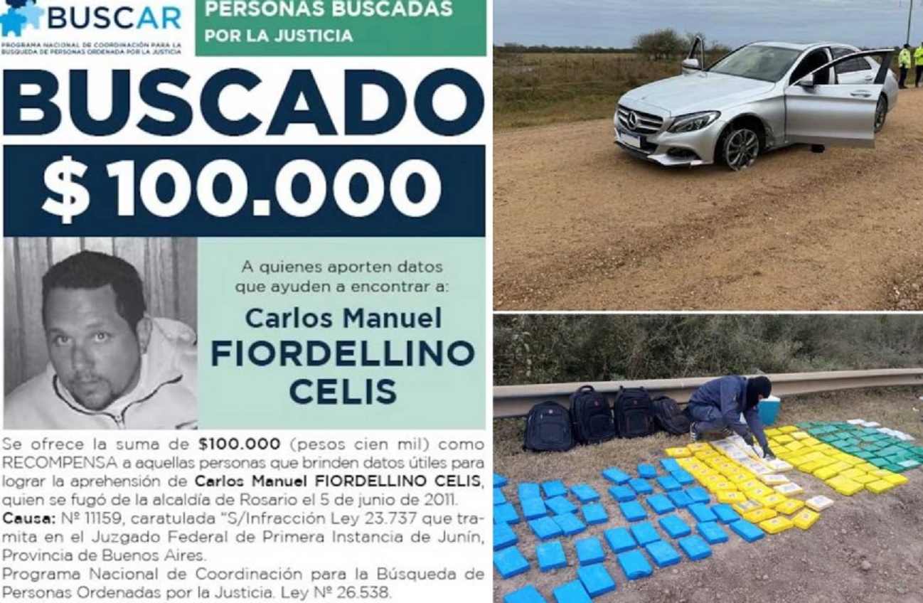 “Pez gordo”. El narco apresado en Entre Ríos integró la lista de los 10 más buscados del país - imagen de origen