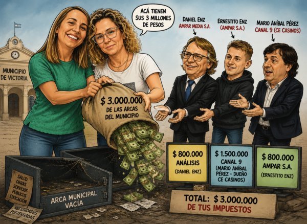 ¿Nuevo contrato de Castagnino? El Municipio de Victoria pagaría más de $3 millones a DANIEL Enz y Canal 9 - imagen de origen