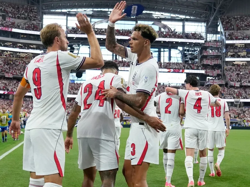 Inglaterra fue pura contundencia y se impuso con autoridad en un partidazo ante Croacia - imagen de origen