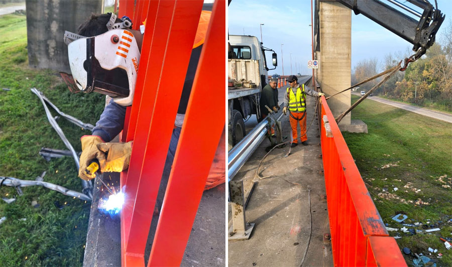 Reparación y puesta en valor de las barandas de protección del Puente Mitre - imagen de origen