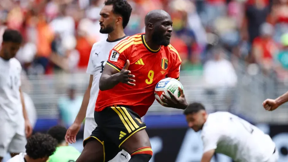 A Bélgica le costó el debut en el Grupo G y rescató un empate ante Egipto gracias a la potencia de Lukaku - imagen de origen