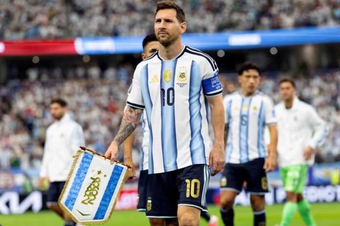 Messi brilló con un doblete y Argentina derrotó a Austria en el Mundial - imagen de origen