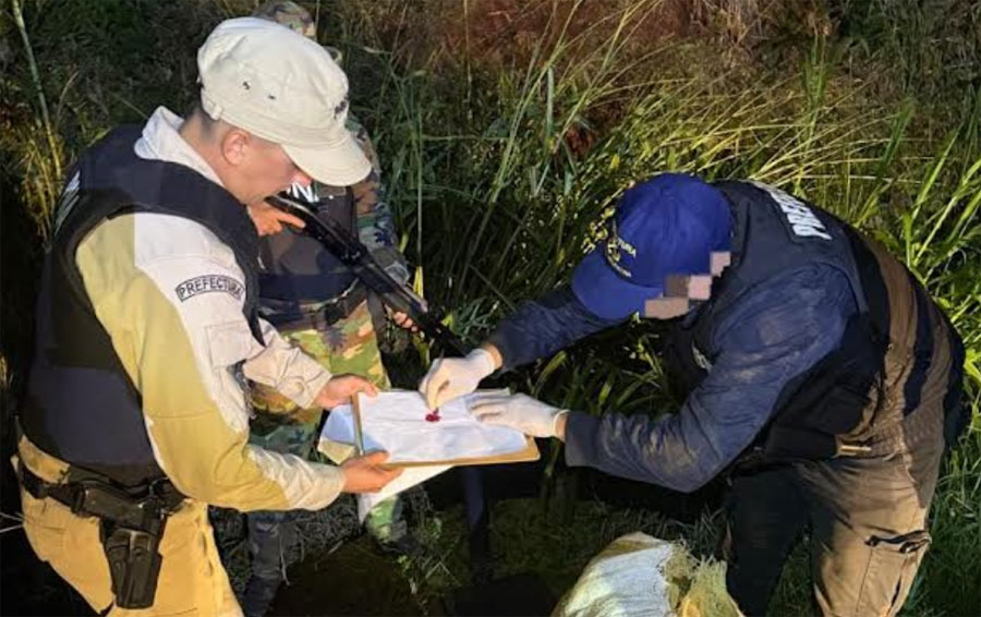 Misiones: Prefectura secuestró más de 54 kilos de droga y detuvo a dos personas - imagen de origen