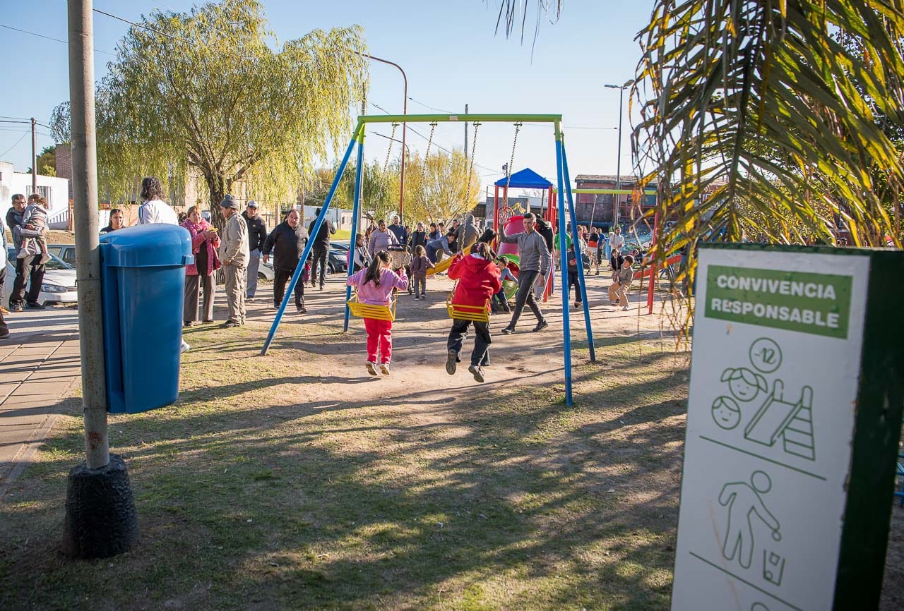 Renovaron la Plaza de los Olivos - imagen de origen