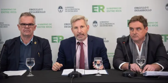 Frigerio anunció el "plan de infraestructura vial más importante de las últimas décadas" - imagen de origen