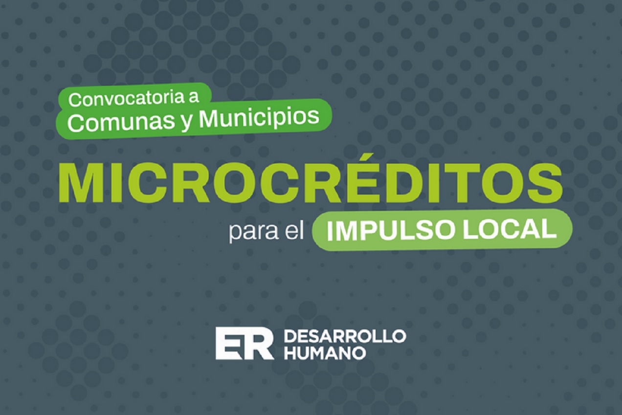 Se abre la convocatoria para que municipios y comunas accedan al programa de Microcréditos para el Impulso Local - imagen de origen