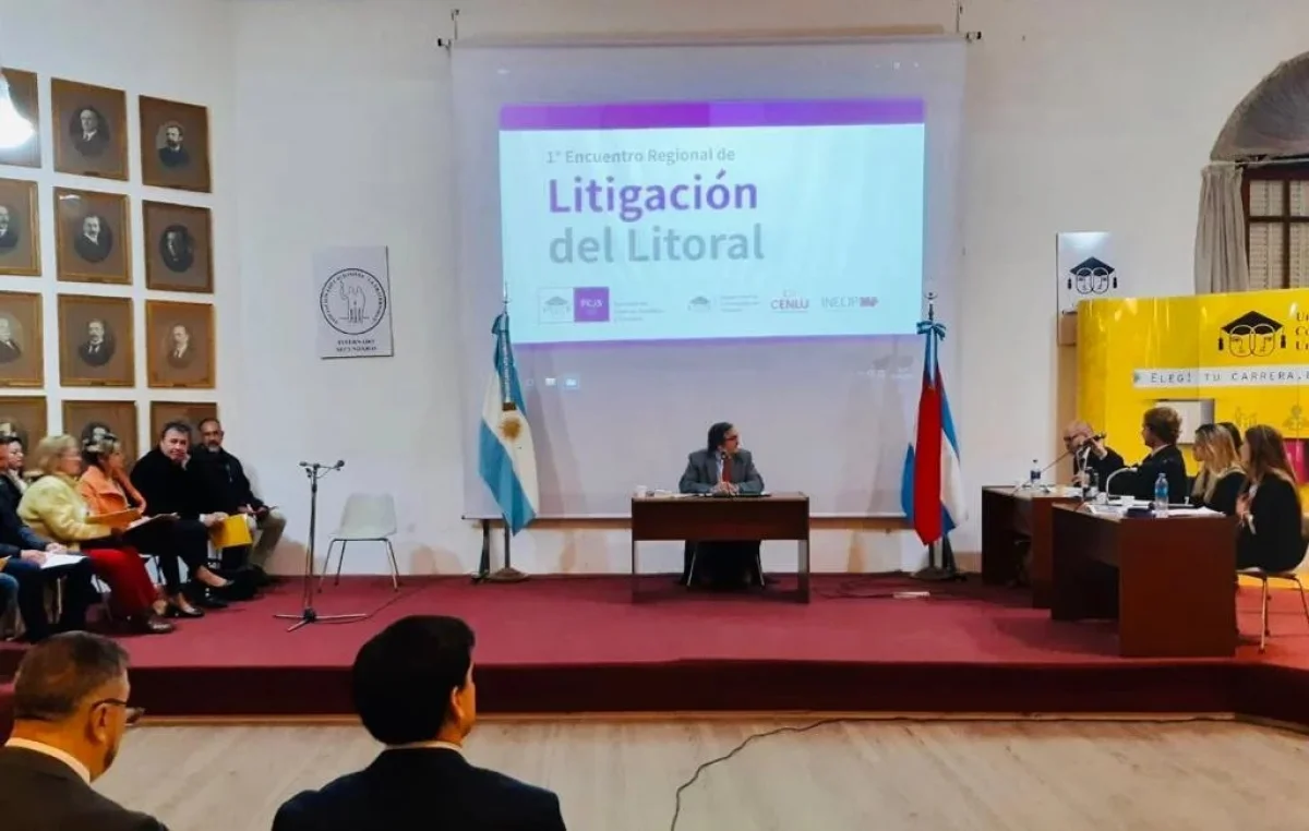 Invitan a participar del V Encuentro Regional de Litigación Oral del Litoral en Concepción del Uruguay - imagen de origen