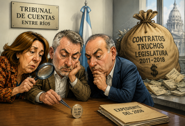 Nueva denuncia a DIEGO LARA. También LABRIOLA y MOIA. No quieren recuperar la plata de los CONTRATOS TRUCHOS pero sí 11.900 pesos del 2008 - imagen de origen