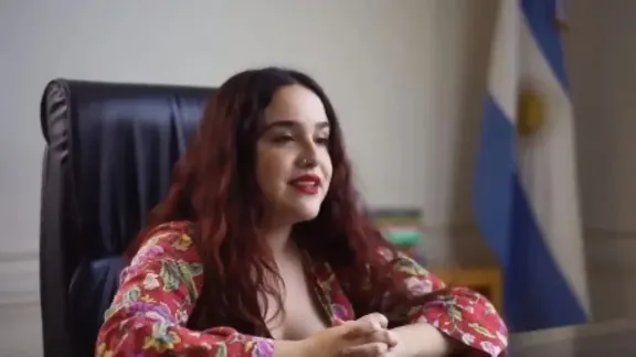 Ofelia Fernández en Paraná: "Tenemos la tarea de reconstruir una Argentina democrática" - imagen de origen