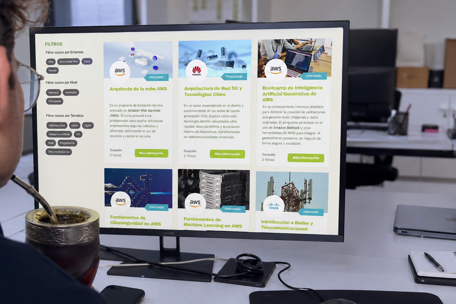 Entre Ríos lanzó una plataforma para acceder a cursos y capacitaciones en habilidades digitales - imagen de origen