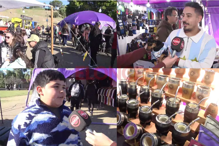 Feria de emprendedores: regalos para papá, gastronomía y hasta una "piedra del éxito" como cábala mundialista - imagen de origen