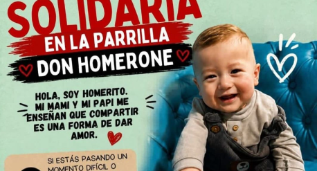 Comida solidaria en una parrilla de Concordia: “Don Homerone” abre sus puertas sin preguntas ni vergüenza - 7PAGINAS - imagen de origen