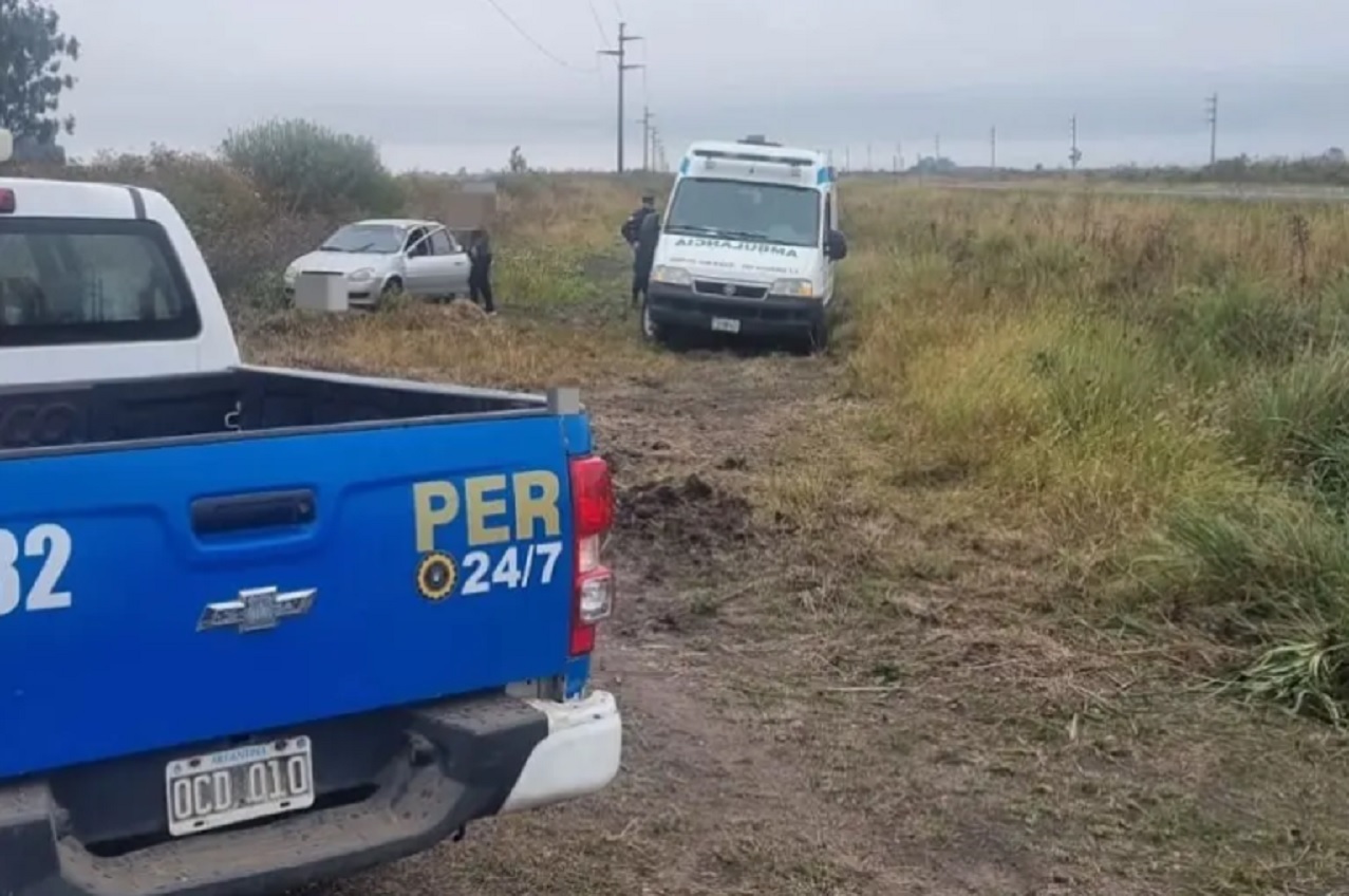 ExRuta 18: mujer resultó con lesiones por el vuelco de un vehículo - imagen de origen
