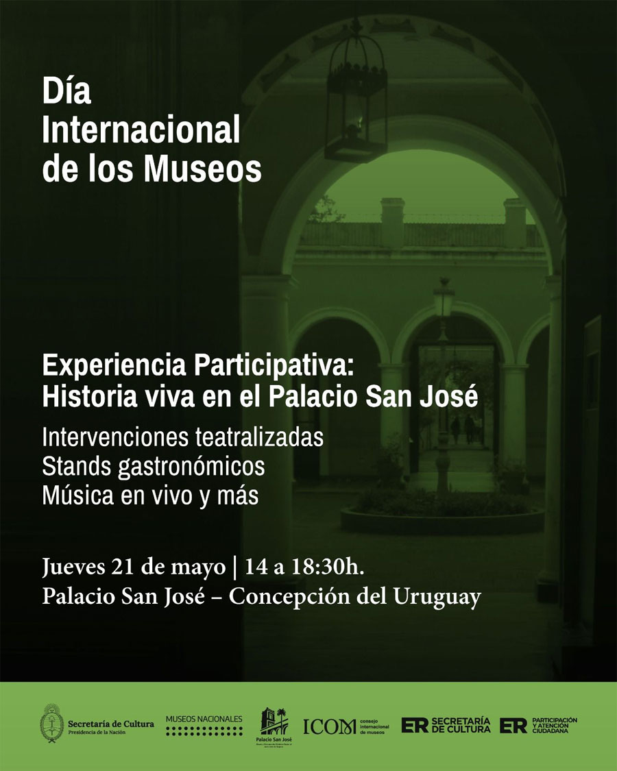 Palacio San José: Jornada especial por el Día Internacional de los Museos - imagen de origen
