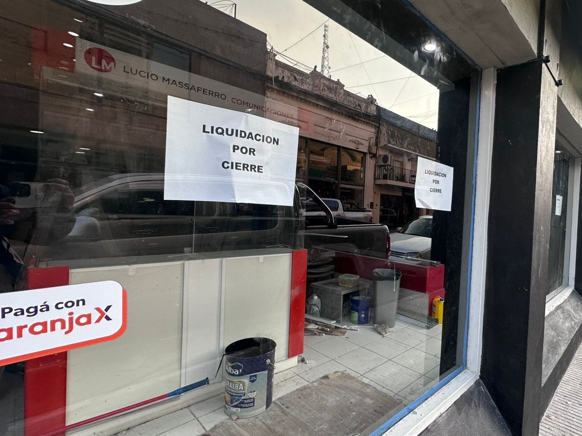 "Hace 18 años que estoy en el Centro Comercial y nunca vi un parate económico como el de ahora", dijo Laderach - imagen de origen